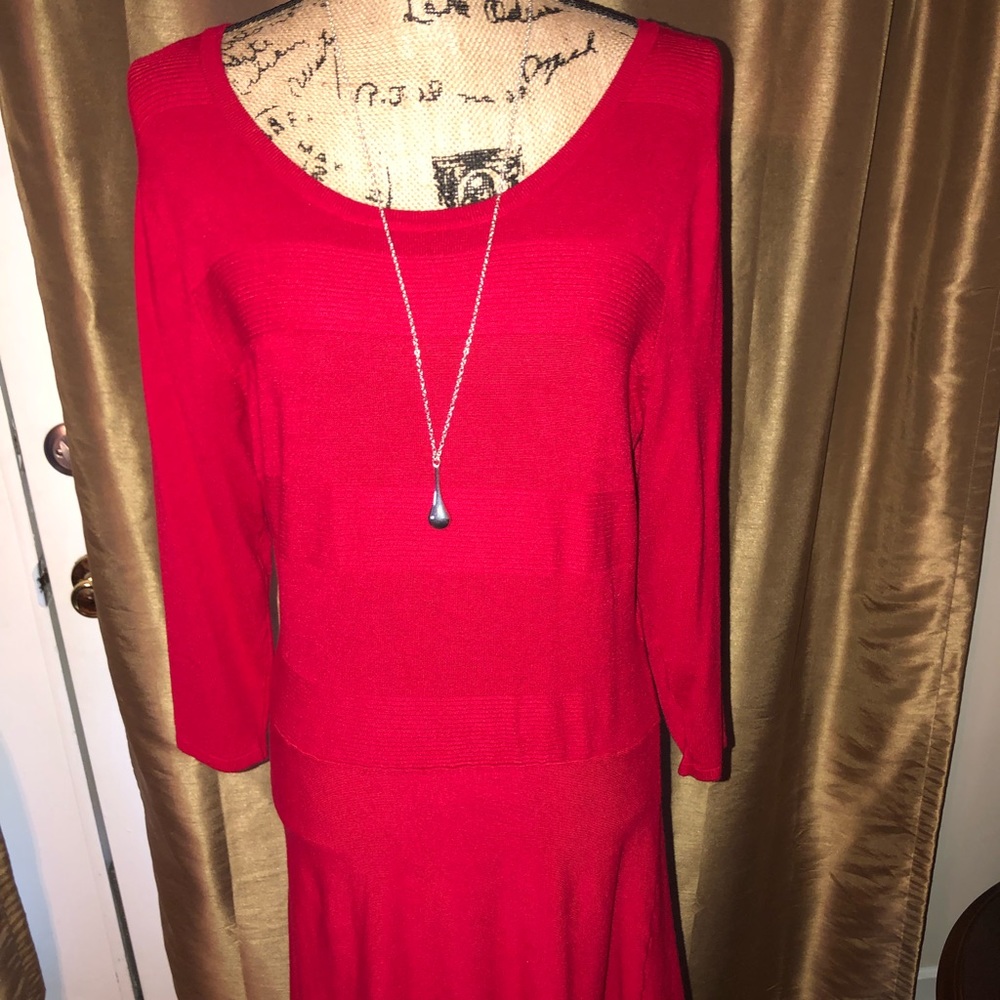 ❤️ Red Worthington Sweater Dress ❤️